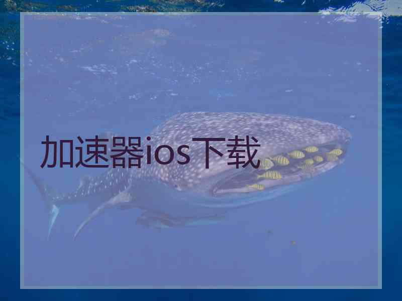 加速器ios下载